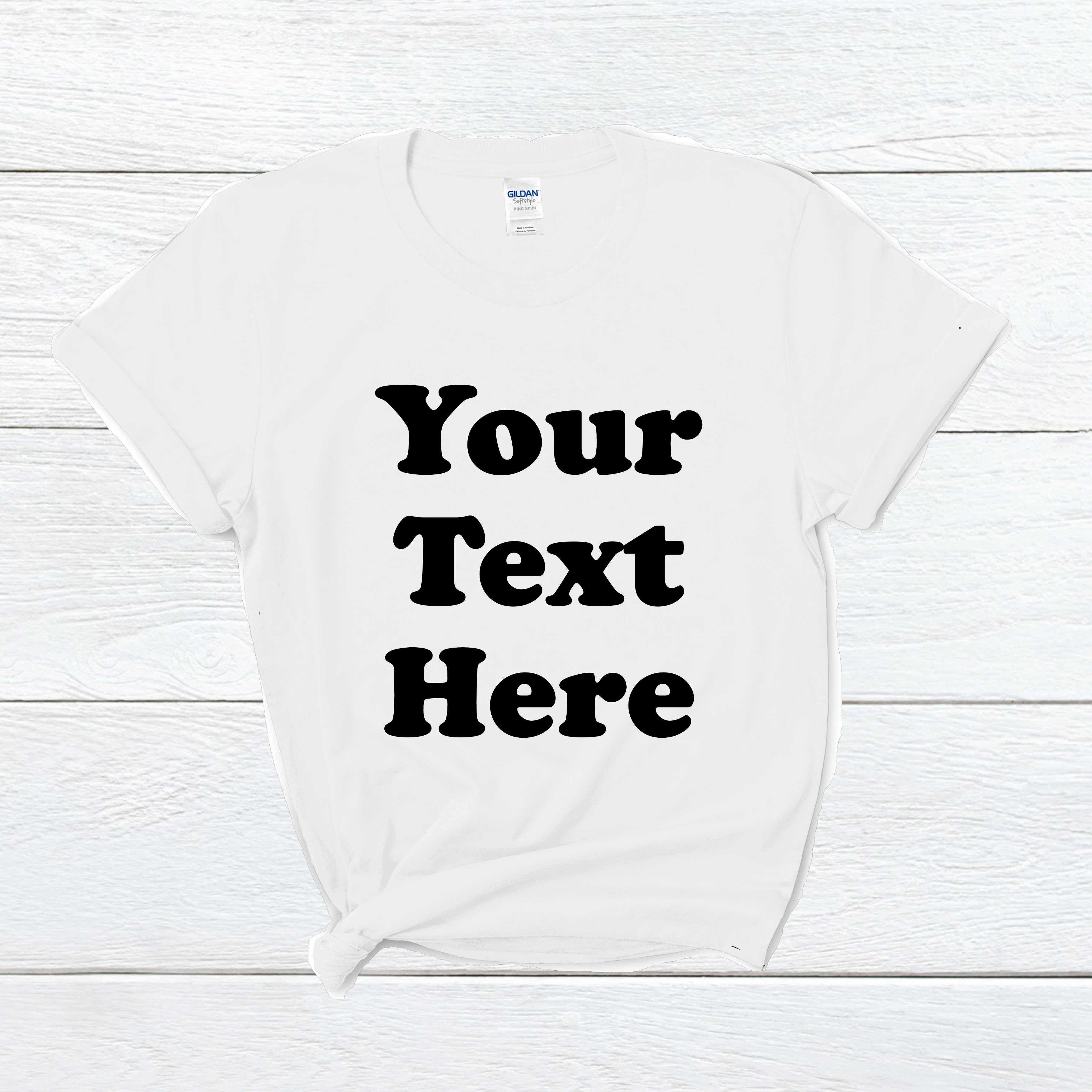 Custom 1 Color Vinyl Shirt