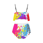 Load image into Gallery viewer, High Waisted Ruffle Bikini Set
