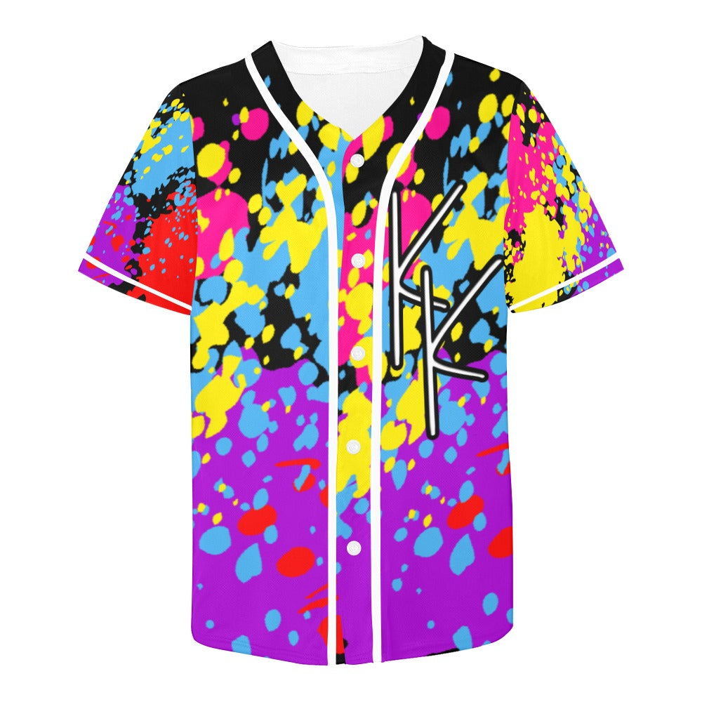 All Over Print Baseball Jersey for Men