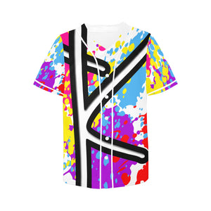 All Over Print Baseball Jersey for Women