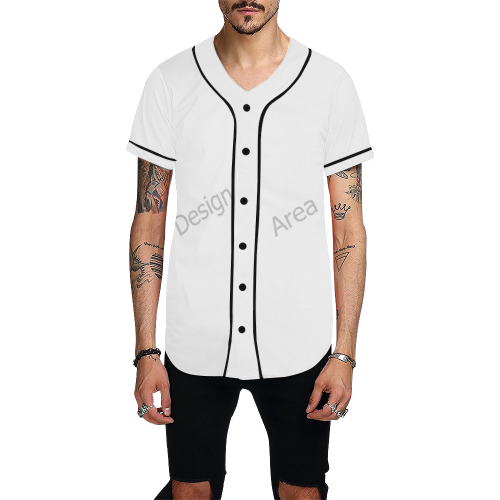 All Over Print Baseball Jersey for Men