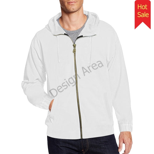 All Over Print Full Zip Hoodie for Men