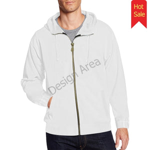 All Over Print Full Zip Hoodie for Men