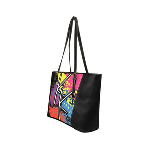Small Leather Tote Bag